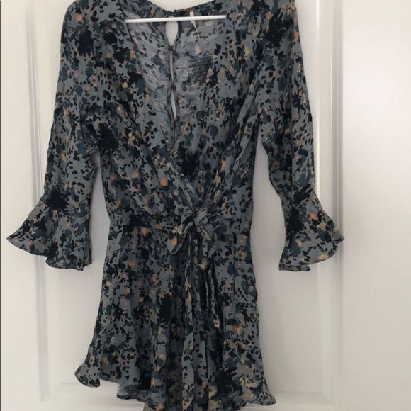 Free people all the right ruffles romper - Picture 4 of 10